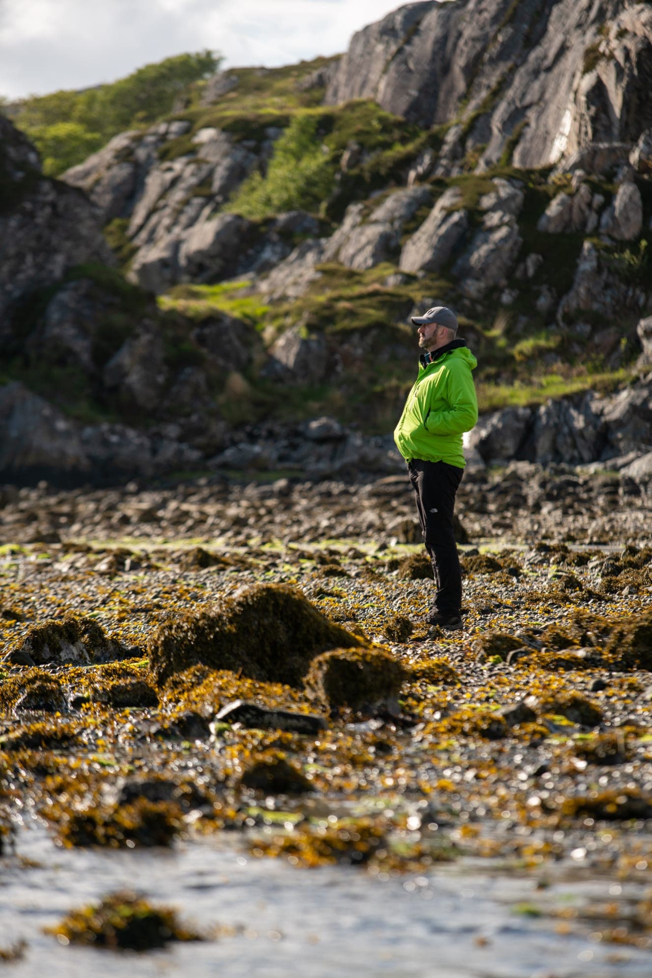 Paul looking out into the sea